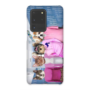 The 4 Mean Girls: Custom Pet Phone Case - Paw & Glory - Dog Portraits - Pet Portraits