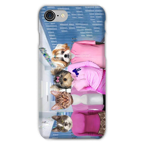 The 4 Mean Girls: Custom Pet Phone Case - Paw & Glory - Dog Portraits - Pet Portraits