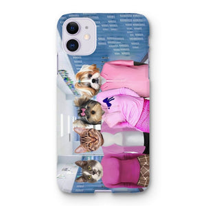 The 4 Mean Girls: Custom Pet Phone Case - Paw & Glory - Dog Portraits - Pet Portraits