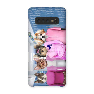 The 4 Mean Girls: Custom Pet Phone Case - Paw & Glory - Dog Portraits - Pet Portraits