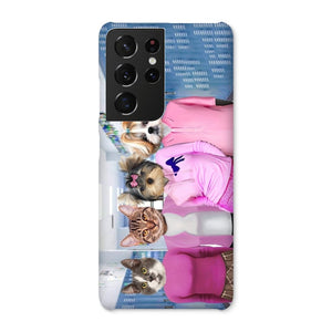 The 4 Mean Girls: Custom Pet Phone Case - Paw & Glory - Dog Portraits - Pet Portraits