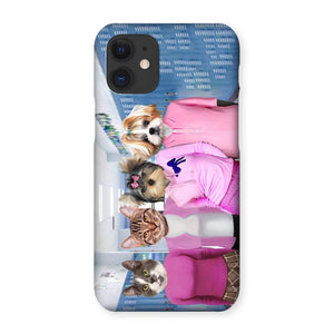 The 4 Mean Girls: Custom Pet Phone Case - Paw & Glory - Dog Portraits - Pet Portraits