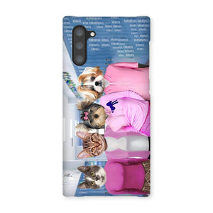 The 4 Mean Girls: Custom Pet Phone Case - Paw & Glory - Dog Portraits - Pet Portraits