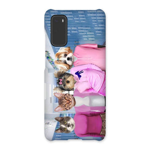 The 4 Mean Girls: Custom Pet Phone Case - Paw & Glory - Dog Portraits - Pet Portraits