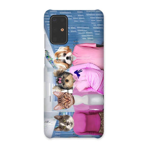 The 4 Mean Girls: Custom Pet Phone Case - Paw & Glory - Dog Portraits - Pet Portraits