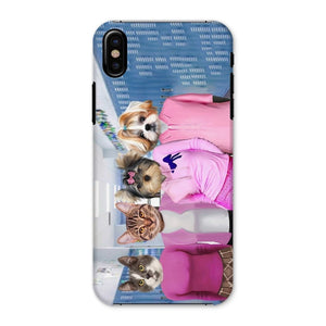 The 4 Mean Girls: Custom Pet Phone Case - Paw & Glory - Dog Portraits - Pet Portraits