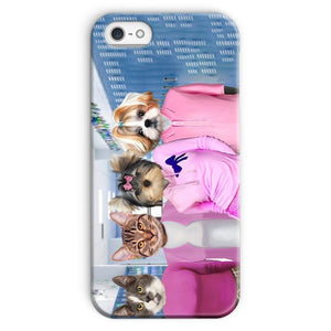 The 4 Mean Girls: Custom Pet Phone Case - Paw & Glory - Dog Portraits - Pet Portraits