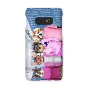 The 4 Mean Girls: Custom Pet Phone Case - Paw & Glory - Dog Portraits - Pet Portraits