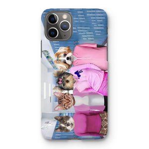 The 4 Mean Girls: Custom Pet Phone Case - Paw & Glory - Dog Portraits - Pet Portraits