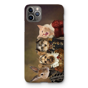 The 4 Nobles: Custom Pet Phone Case - Paw & Glory - Dog Portraits - Pet Portraits