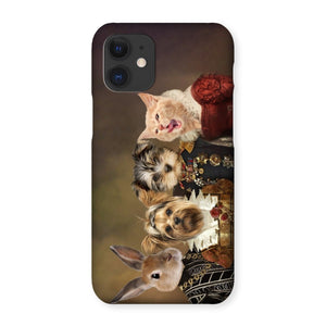 The 4 Nobles: Custom Pet Phone Case - Paw & Glory - Dog Portraits - Pet Portraits