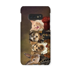 The 4 Nobles: Custom Pet Phone Case - Paw & Glory - Dog Portraits - Pet Portraits