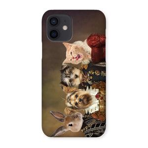 The 4 Nobles: Custom Pet Phone Case - Paw & Glory - Dog Portraits - Pet Portraits