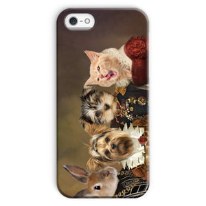 The 4 Nobles: Custom Pet Phone Case - Paw & Glory - Dog Portraits - Pet Portraits