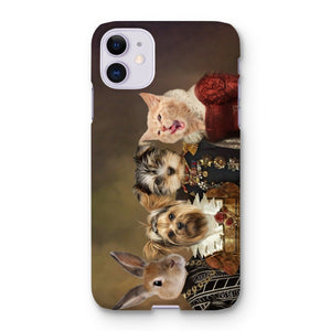 The 4 Nobles: Custom Pet Phone Case - Paw & Glory - Dog Portraits - Pet Portraits