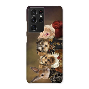 The 4 Nobles: Custom Pet Phone Case - Paw & Glory - Dog Portraits - Pet Portraits