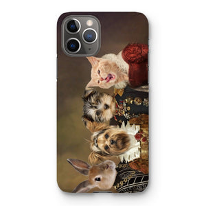 The 4 Nobles: Custom Pet Phone Case - Paw & Glory - Dog Portraits - Pet Portraits