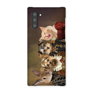 The 4 Nobles: Custom Pet Phone Case - Paw & Glory - Dog Portraits - Pet Portraits