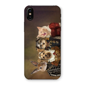 The 4 Nobles: Custom Pet Phone Case - Paw & Glory - Dog Portraits - Pet Portraits