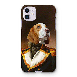 The Admiral: Custom Pet Phone Case - Paw & Glory - Dog Portraits - Pet Portraits