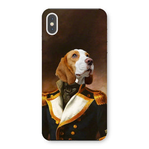 The Admiral: Custom Pet Phone Case - Paw & Glory - Dog Portraits - Pet Portraits