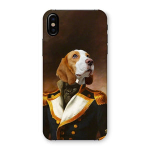 The Admiral: Custom Pet Phone Case - Paw & Glory - Dog Portraits - Pet Portraits