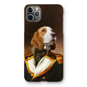 The Admiral: Custom Pet Phone Case - Paw & Glory - Dog Portraits - Pet Portraits