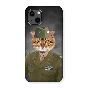 The Alpha Soldier: Custom Pet Phone Case - Paw & Glory - Dog Portraits - Pet Portraits