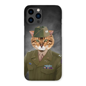 The Alpha Soldier: Custom Pet Phone Case - Paw & Glory - Dog Portraits - Pet Portraits