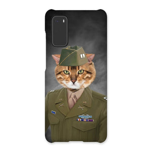 The Alpha Soldier: Custom Pet Phone Case - Paw & Glory - Dog Portraits - Pet Portraits