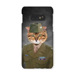 The Alpha Soldier: Custom Pet Phone Case - Paw & Glory - Dog Portraits - Pet Portraits