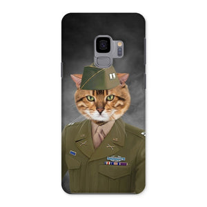 The Alpha Soldier: Custom Pet Phone Case - Paw & Glory - Dog Portraits - Pet Portraits