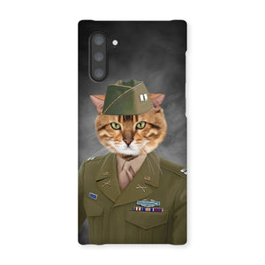 The Alpha Soldier: Custom Pet Phone Case - Paw & Glory - Dog Portraits - Pet Portraits