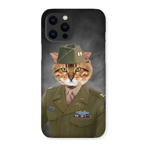 The Alpha Soldier: Custom Pet Phone Case - Paw & Glory - Dog Portraits - Pet Portraits