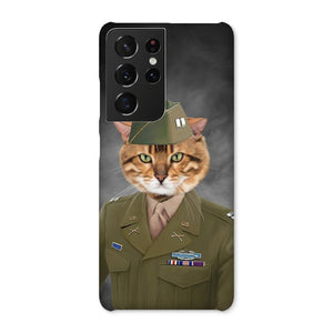 The Alpha Soldier: Custom Pet Phone Case - Paw & Glory - Dog Portraits - Pet Portraits