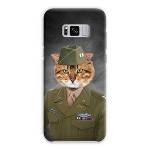 The Alpha Soldier: Custom Pet Phone Case - Paw & Glory - Dog Portraits - Pet Portraits