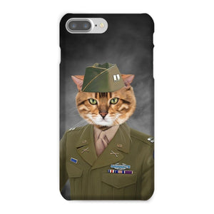 The Alpha Soldier: Custom Pet Phone Case - Paw & Glory - Dog Portraits - Pet Portraits