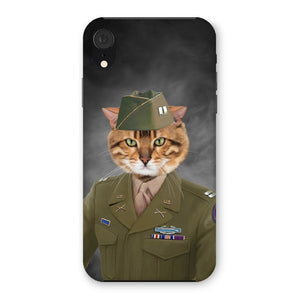 The Alpha Soldier: Custom Pet Phone Case - Paw & Glory - Dog Portraits - Pet Portraits