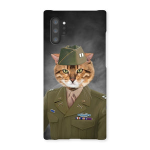 The Alpha Soldier: Custom Pet Phone Case - Paw & Glory - Dog Portraits - Pet Portraits