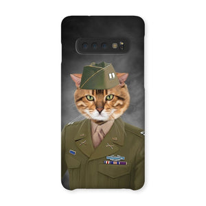 The Alpha Soldier: Custom Pet Phone Case - Paw & Glory - Dog Portraits - Pet Portraits