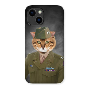 The Alpha Soldier: Custom Pet Phone Case - Paw & Glory - Dog Portraits - Pet Portraits