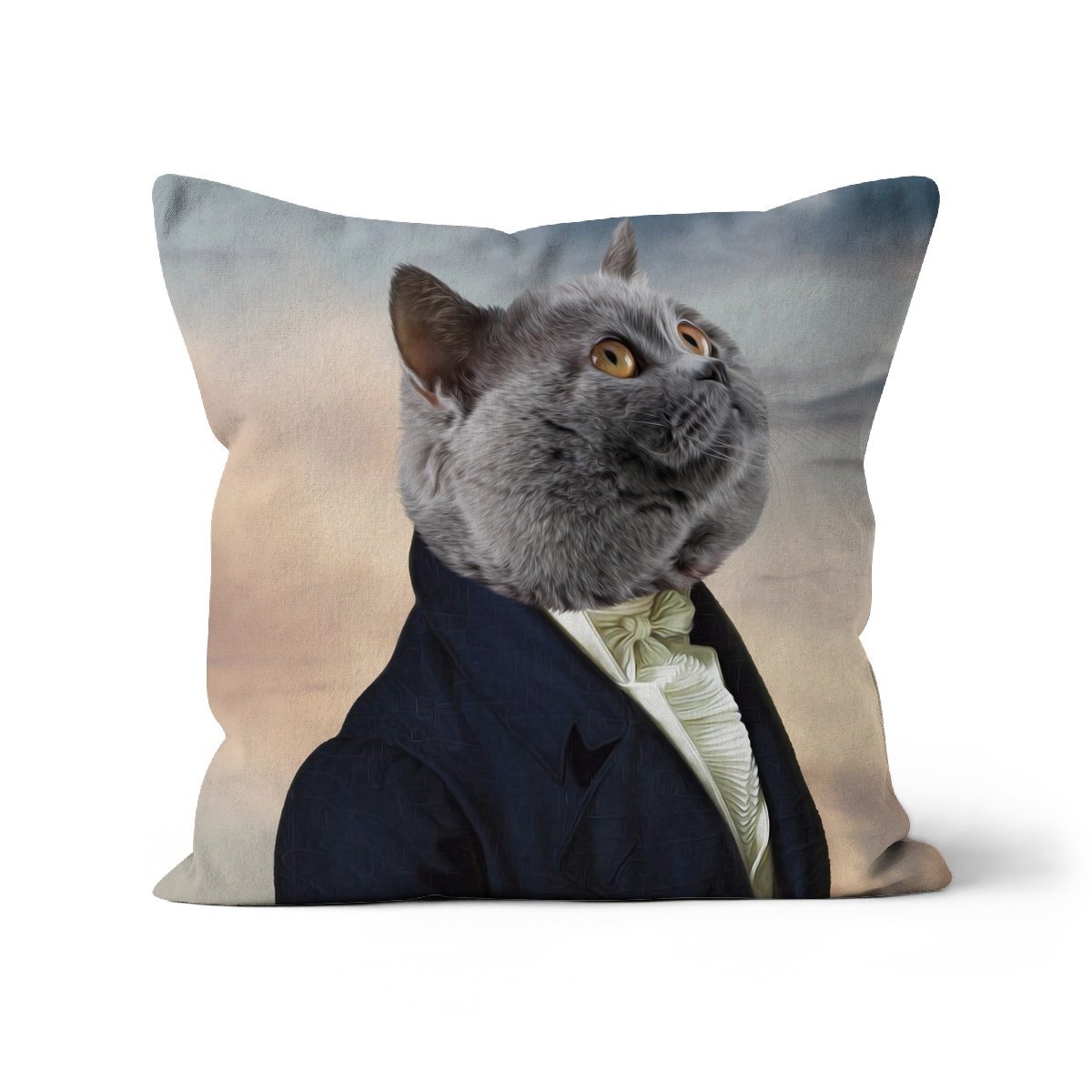 The Ambassador: Custom Pet Pillow - Paw & Glory - Dog Portraits - Pet Portraits