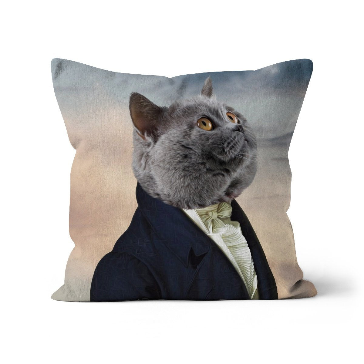 The Ambassador: Custom Pet Pillow - Paw & Glory - Dog Portraits - Pet Portraits