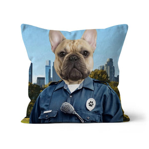 The American Cop: Custom Pet Pillow - Paw & Glory - Dog Portraits - Pet Portraits