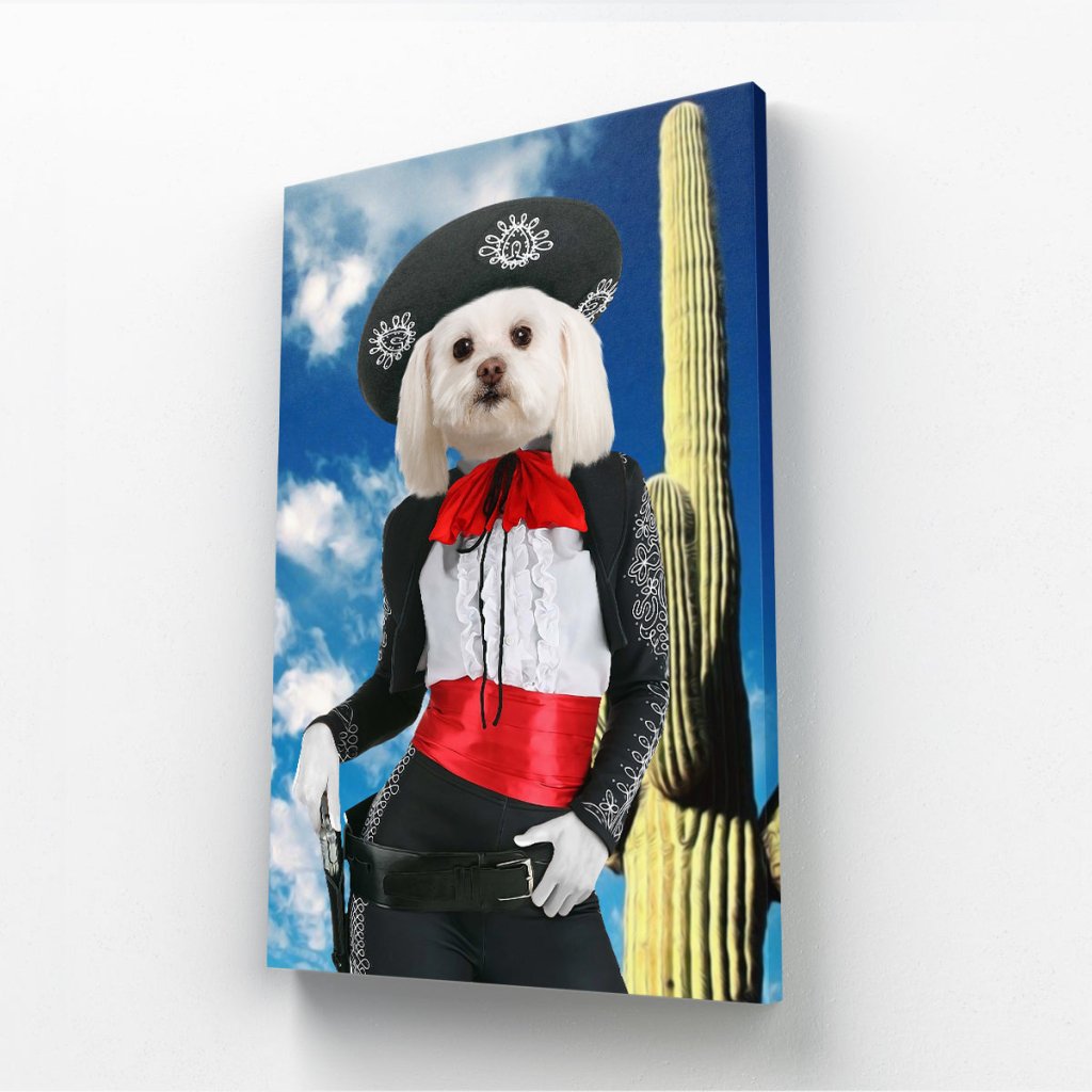 The Amiga: Custom Pet Canvas - Paw & Glory - Dog Portraits - Pet Portraits