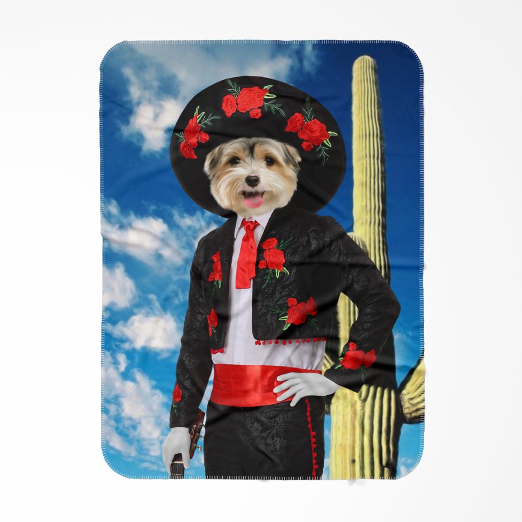 The Amigo: Custom Pet Blanket - Paw & Glory - Dog Portraits - Pet Portraits