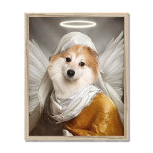 The Angel: Custom Pet Portrait - Paw & Glory - Dog Portraits - Pet Portraits