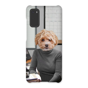 The Angela (The Office USA Inspired): Custom Pet Phone Case - Paw & Glory - Dog Portraits - Pet Portraits