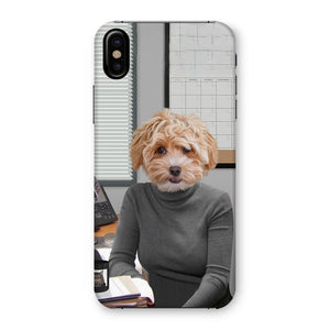 The Angela (The Office USA Inspired): Custom Pet Phone Case - Paw & Glory - Dog Portraits - Pet Portraits