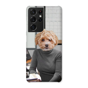 The Angela (The Office USA Inspired): Custom Pet Phone Case - Paw & Glory - Dog Portraits - Pet Portraits